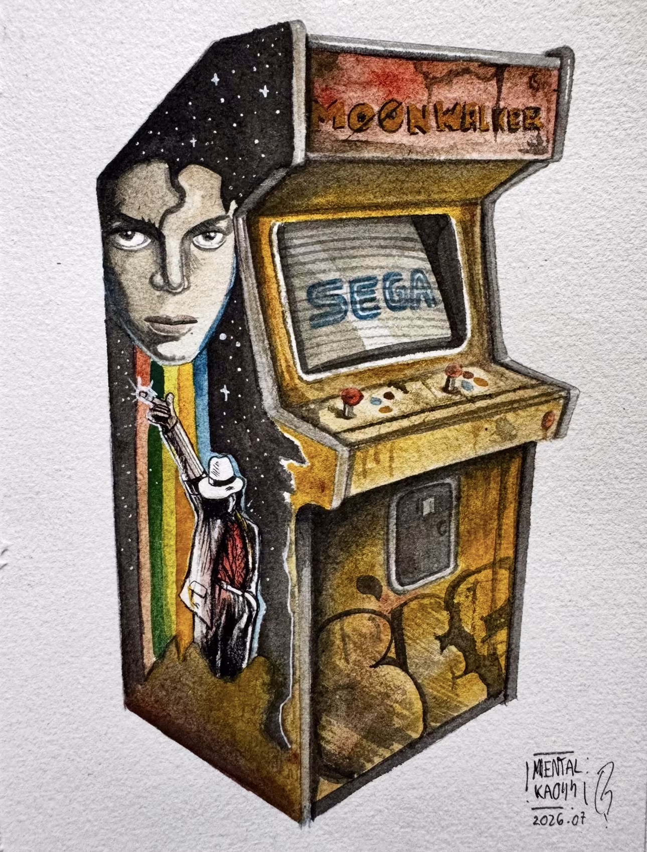 Arcade. Moon Walker