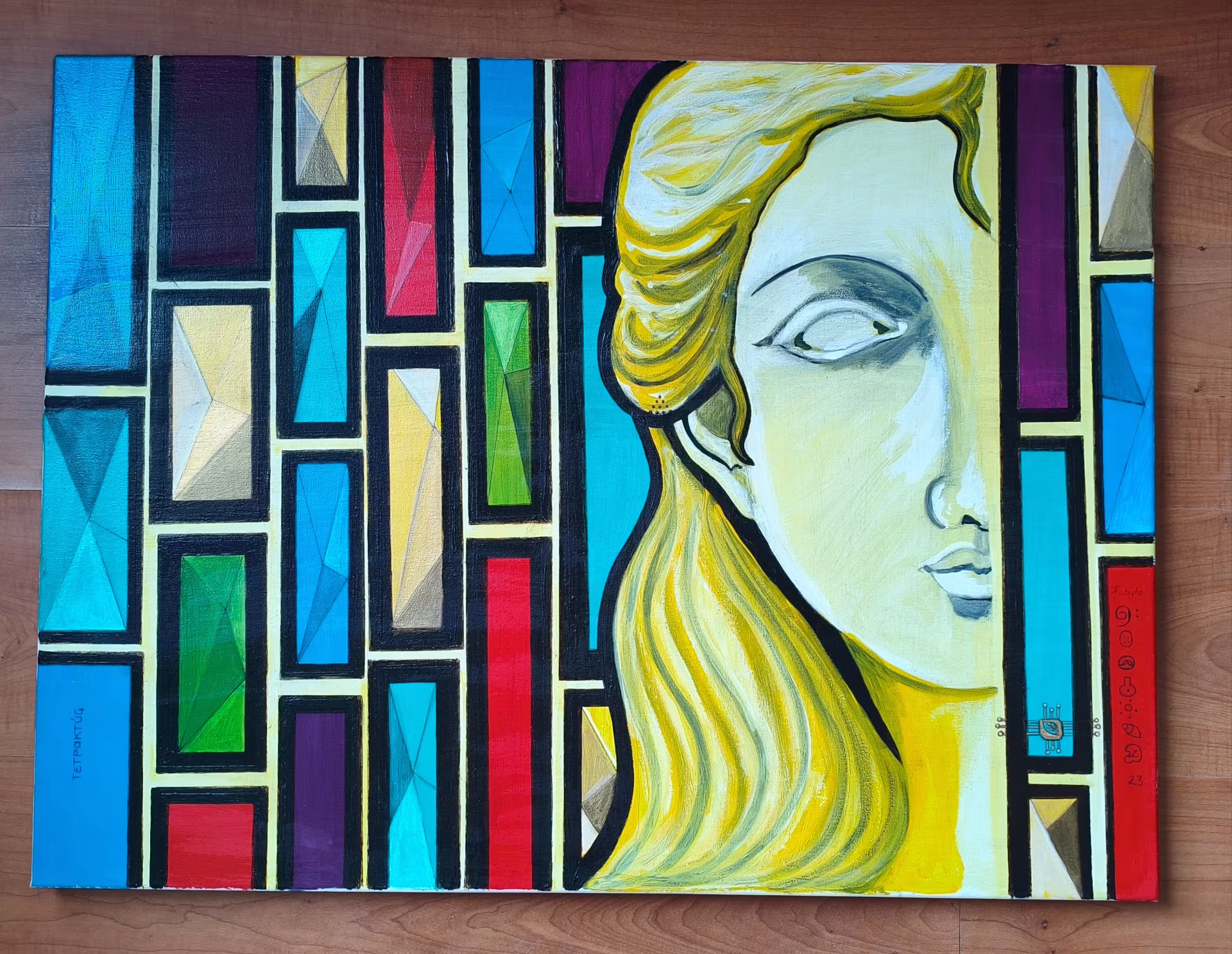 Guardiana de vitrales