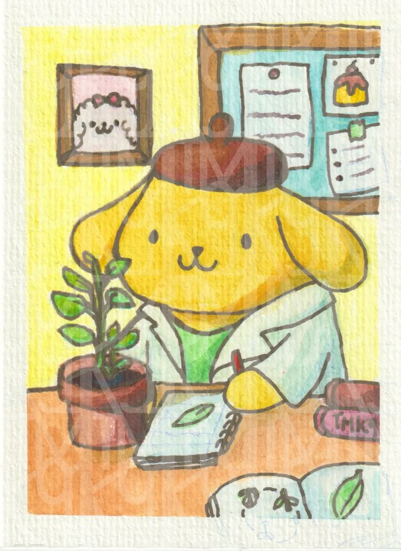 Pompompurin Biólogo — imagen 3