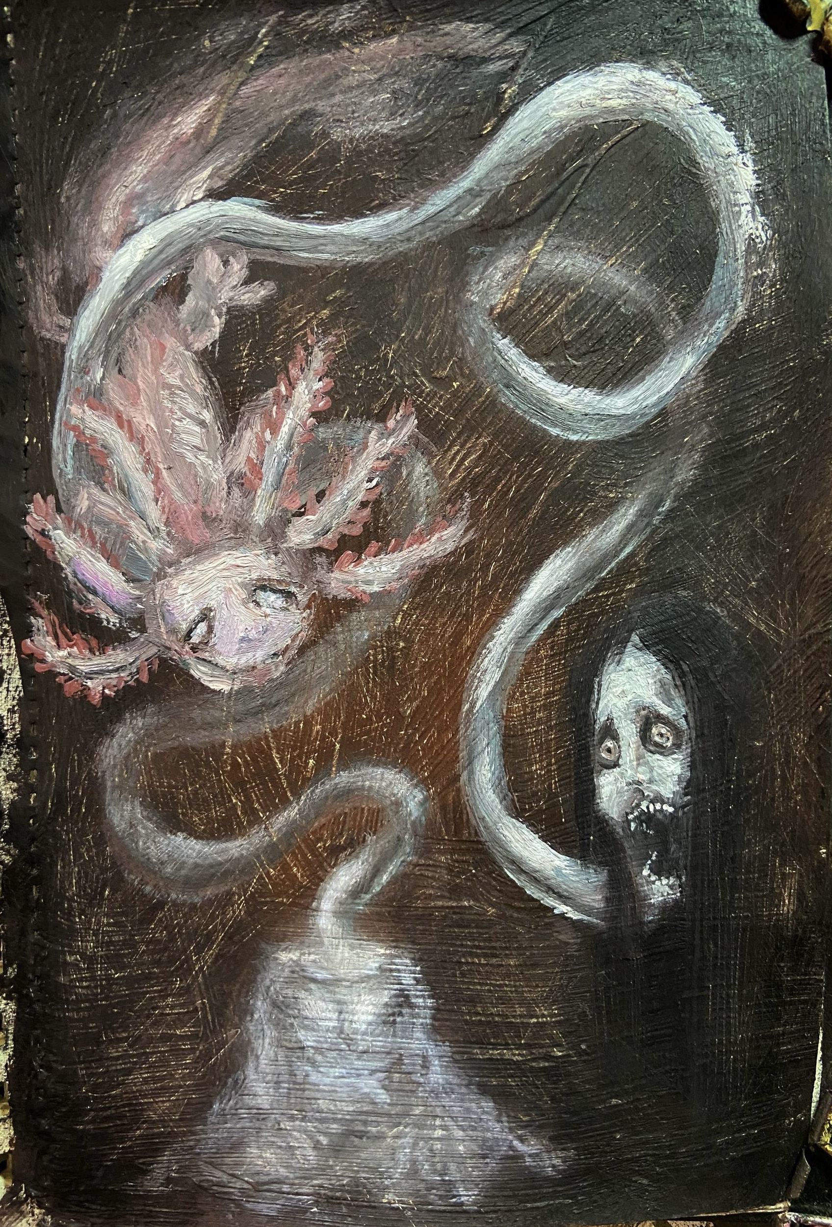 Rokurokubi y Ajolote