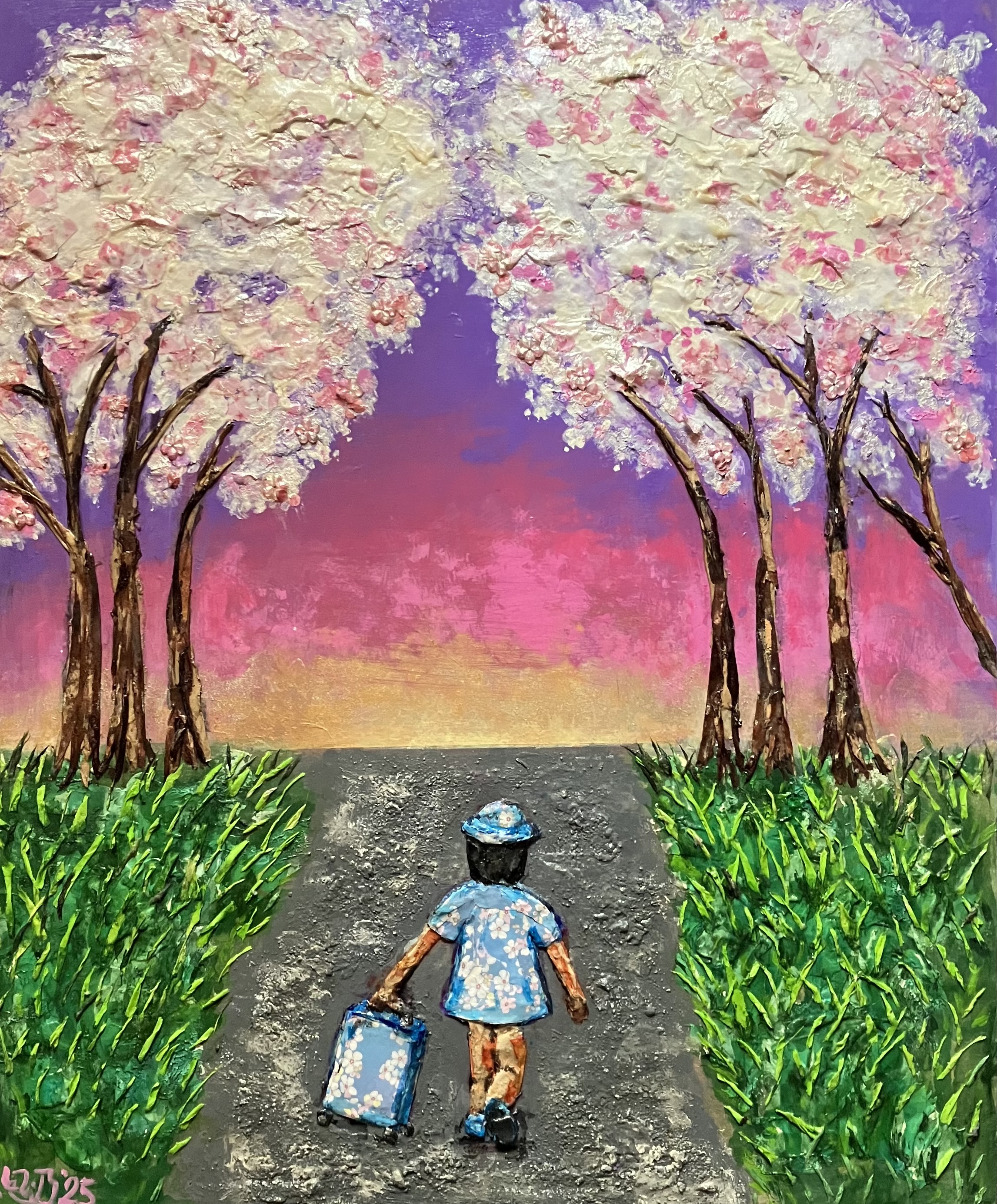 La pequeña viajera