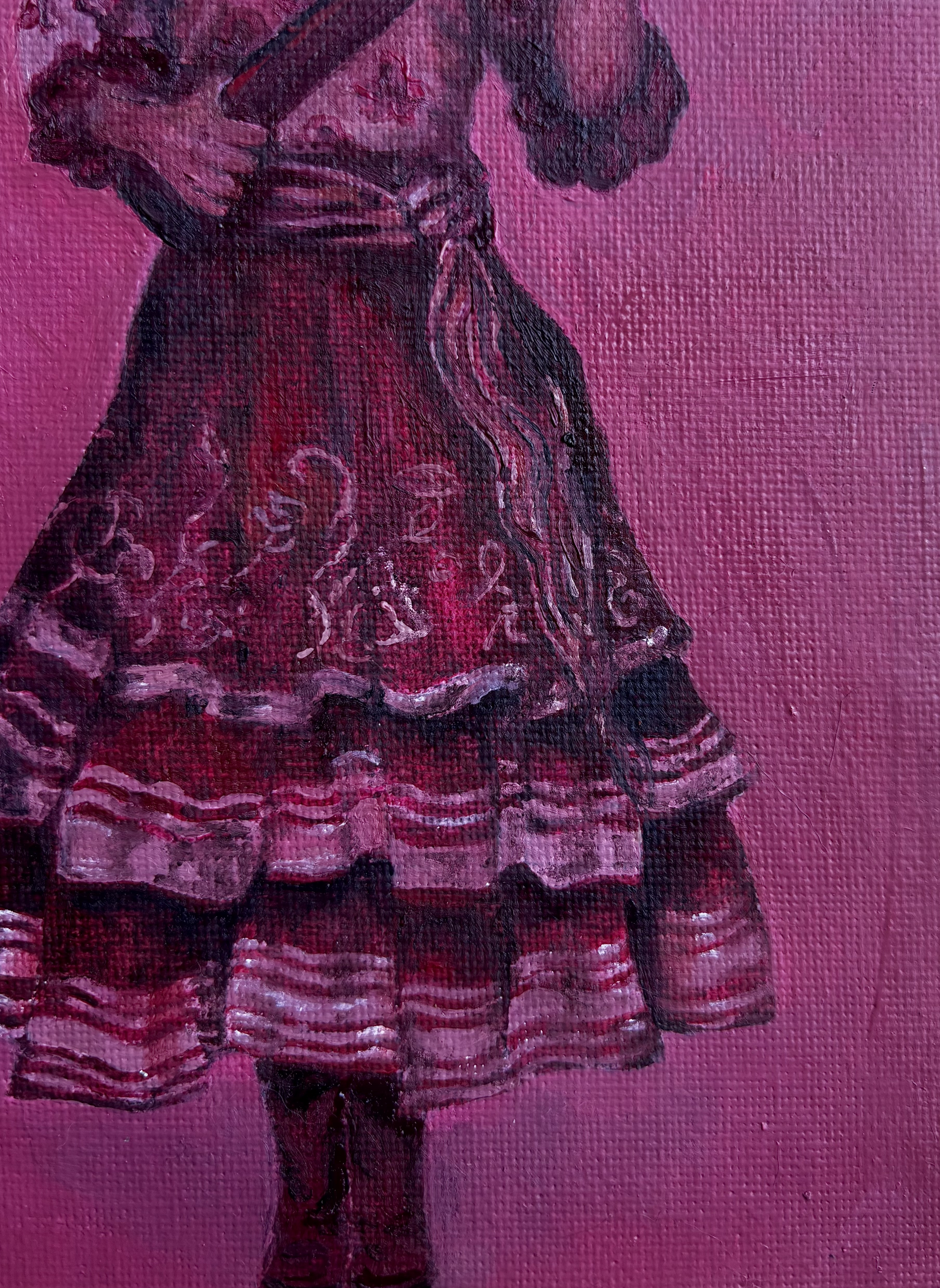 Mujer de rosa — imagen 2